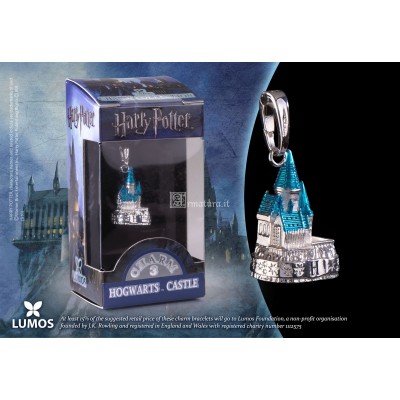 Charm n°03 Castello Hogwarts color argento NN1033